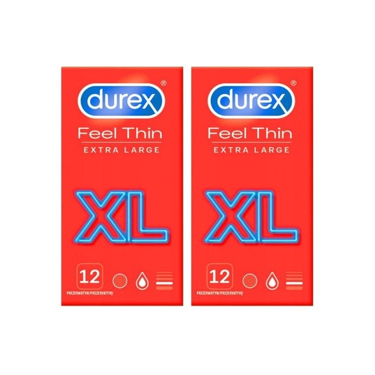 Preservativos Durex Sensitive Xl 2x10pcs