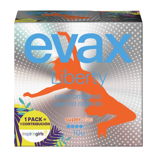 Almofadas super de Evax Liberty com asas 10uds