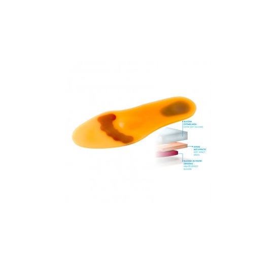 Comforsil Diabetic Total Care palmilha silicone anti-impacto T-XL 2uds