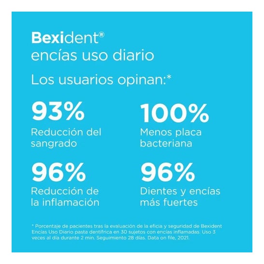Bexident Pack Gengivas Pasta Dental Triclosan 125ml + Gengivas com Triclosan Colutório 500ml Bexident Pack Gengivas Pasta Dental Triclosan 125ml + Gengivas com Triclosan Colutório 500ml