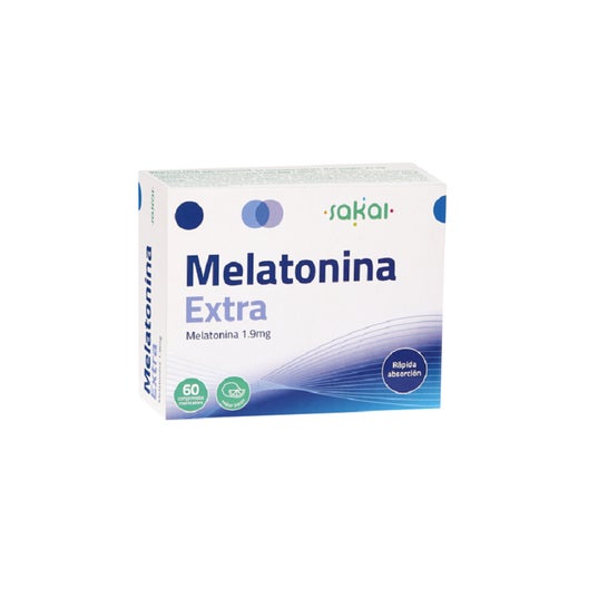 Sakai extra melatonina mastigável 60 comp