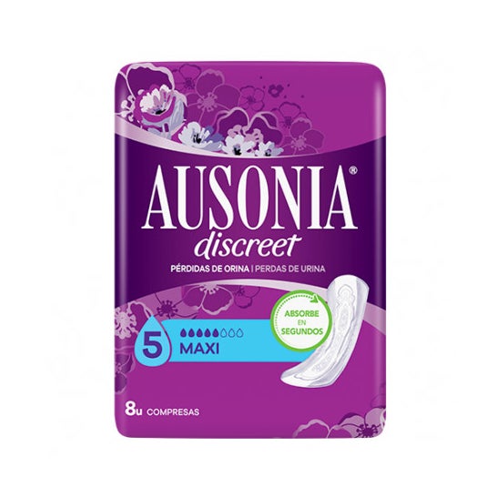 Ausonia Discreta Compressão Maxi 8 unidades