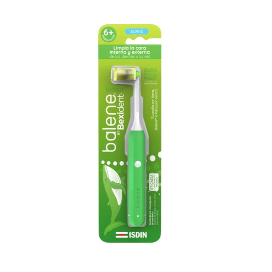 Balene Kids Escova de Dentes Infantil Verde 1 Unidade