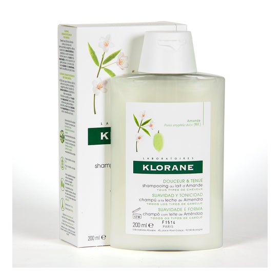 Klorane Shampoo Volumizing Shampoo Leite de Amêndoa 200ml