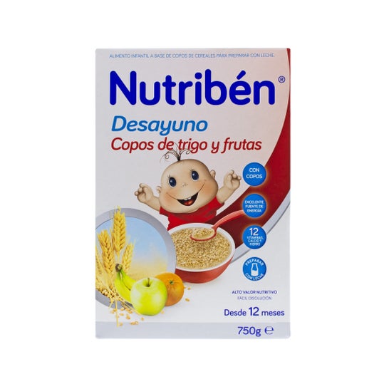 Nutribén ™ café da manhã flocos de trigo com frutas 750g