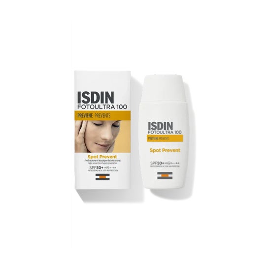 Foto Ultra 100 ISDIN® Spot prevent Fusion Fluid SPF50+50ml