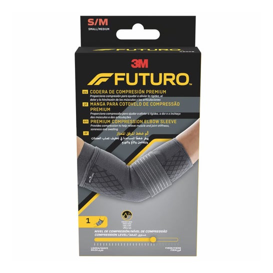 Futuro Premium Compression Cotoveleira S/M 1 unid.