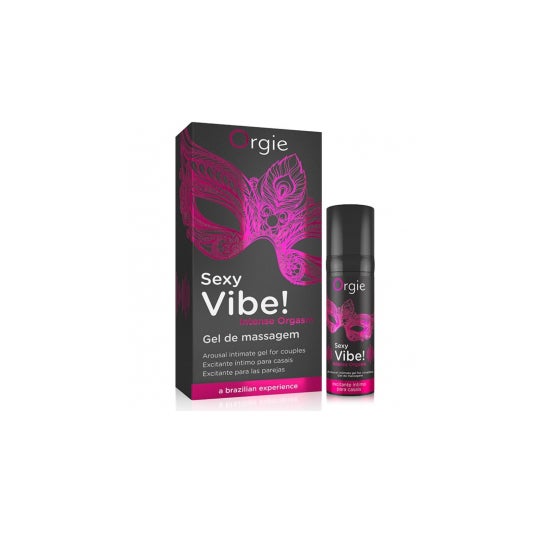 Orgie Sexy Vibe! Gel de Orgasmo Intenso para Casais 15 ml
