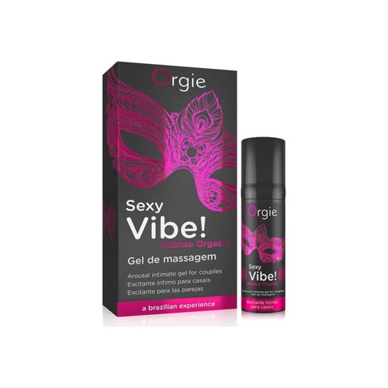 Orgie Sexy Vibe! Gel de Orgasmo Intenso para Casais 15 ml