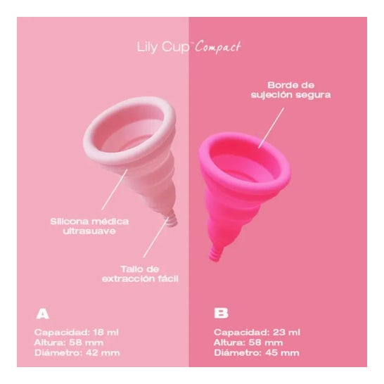 Intimina Lily Cup compacta A 1pc Intimina Lily Cup compacta A 1pc