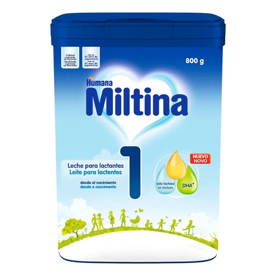 Miltina 1 Leite para Lactentes 800g Miltina 1 Leite para Lactentes 800g