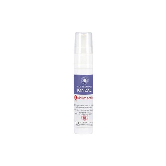 Jonzac Sublimactive contorno de olhos e lábios juventude instantânea 15ml