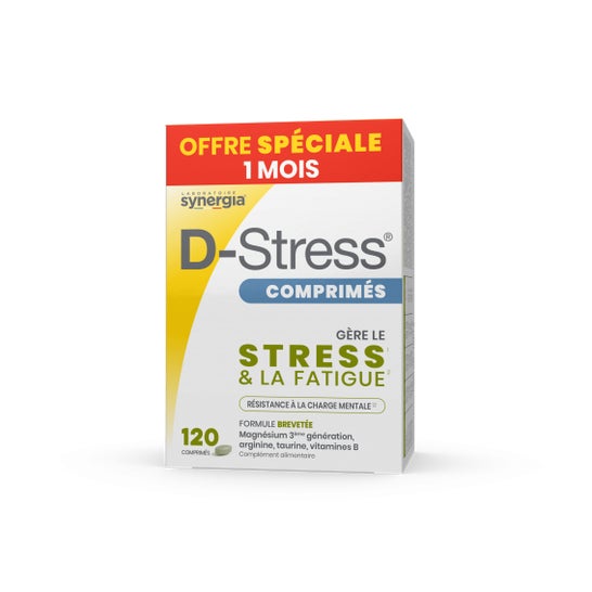 Synergia D-Stress Estresse & Fadiga 120comp