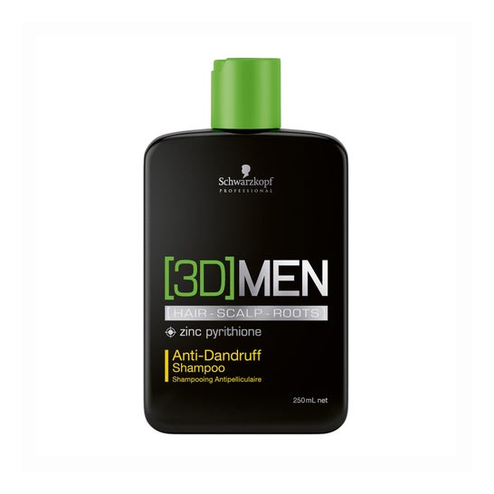 Schwarzkopf Champô Anti-Caspa 3d Homens 250ml