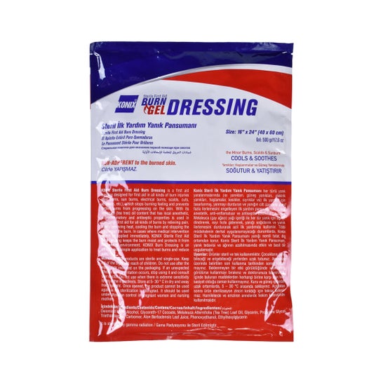 Konix Curativo para Queimaduras Burn Dressing 40x60 cm 1 unid
