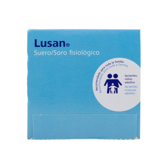 Lusan® solução fisiológica fisiológica soro fisiológico dose única 5mlx30pcs