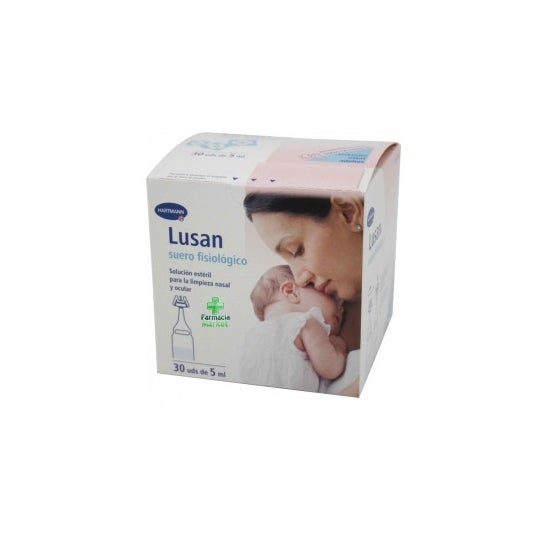 Lusan® solução fisiológica fisiológica soro fisiológico dose única 5mlx30pcs