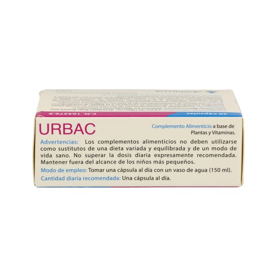 Vitalfarma Urbac 30 Caps