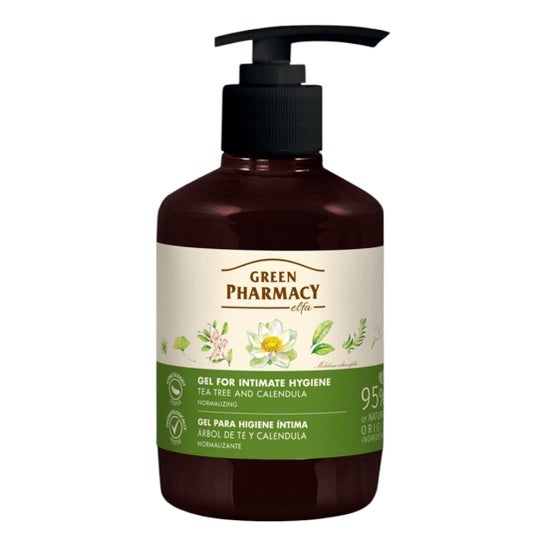 Green Pharmacy Gel Higiene Íntima Árvore do Chá Calêndula 370 ml
