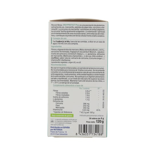 Nutergia Ergyprotect Plus 30 peças