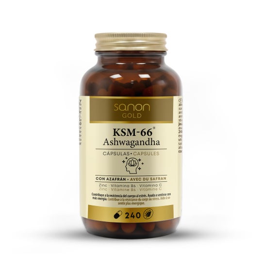 Sanon Gold Ashwagandha KSM-66 240 cápsulas