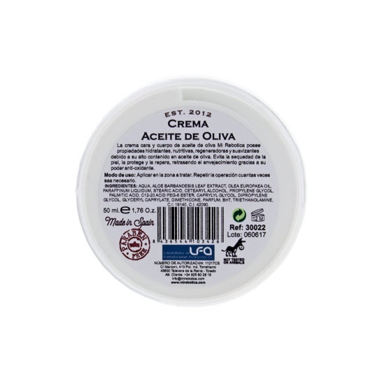 Meu Azeite Rebotica Mimos Face e Body Cream 50 ml