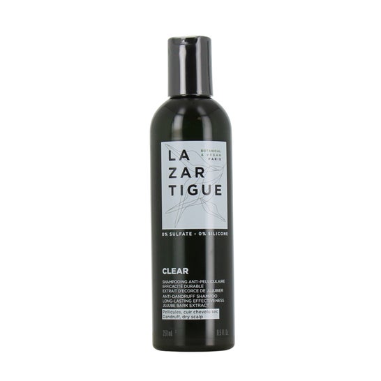 Lazartigue Clear Champô Anticaspa Couro Cabeludo Seco 250 ml