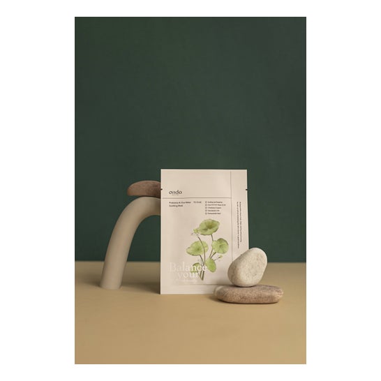 Ondo Beauty Prebiotics & Cica Máscara Calmante de Água