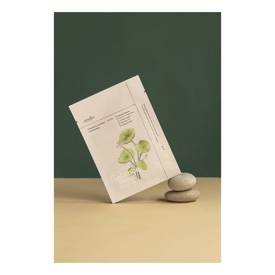 Ondo Beauty Prebiotics & Cica Máscara Calmante de Água