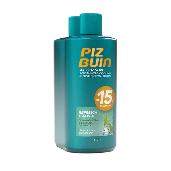 Piz Buin After Sun Loção Suavizante e Refrescante 2x200ml