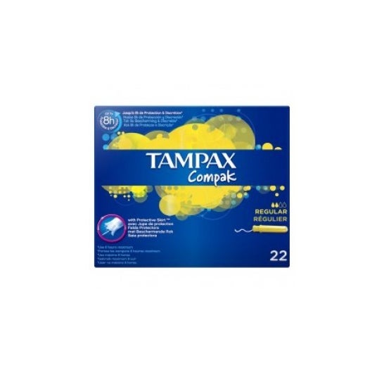 Tampax Compak Regular 22uds