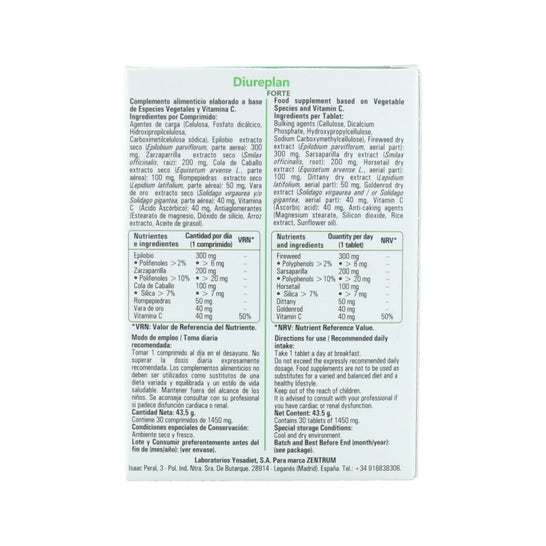 Zentrum Diureplan Forte 30comp