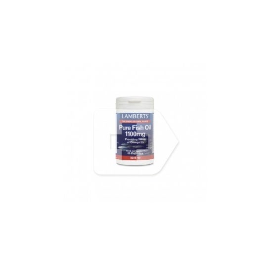 Óleo de peixe puro Lamberts 60cáps