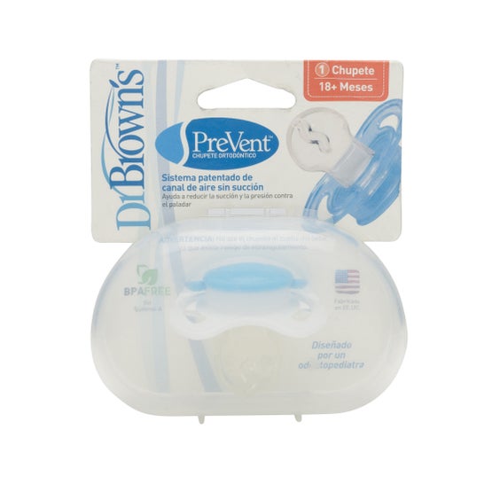Dr. Brown's Prevent desenhos em cor de silicone +12 meses 1 peça