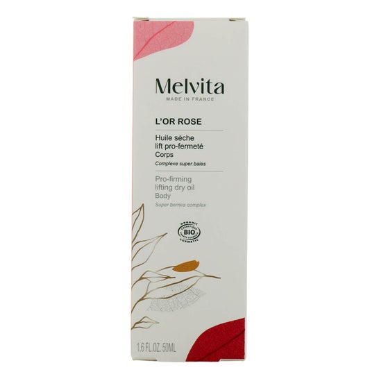 Melvita l'Or Rose Óleo Seco Lift Pro-Firmeza Corpo Bio 50ml