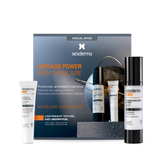 Sesderma Pack Men Loción Facial 50ml + Gel Contorno Ojos 15ml