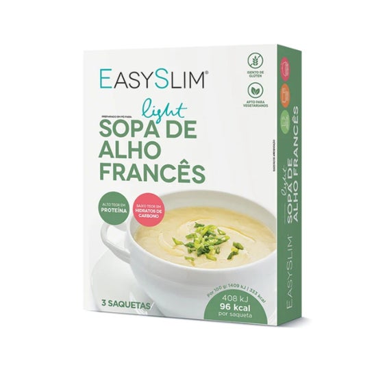 EasySlim Sopa Light Alho Francês 3x29g