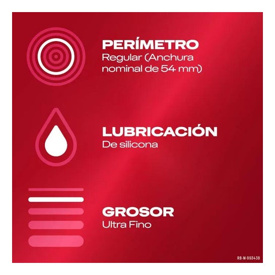 Contato Sensível Durex ™ Total de preservativos 6uds Contato Sensível Durex ™ Total de preservativos 6uds