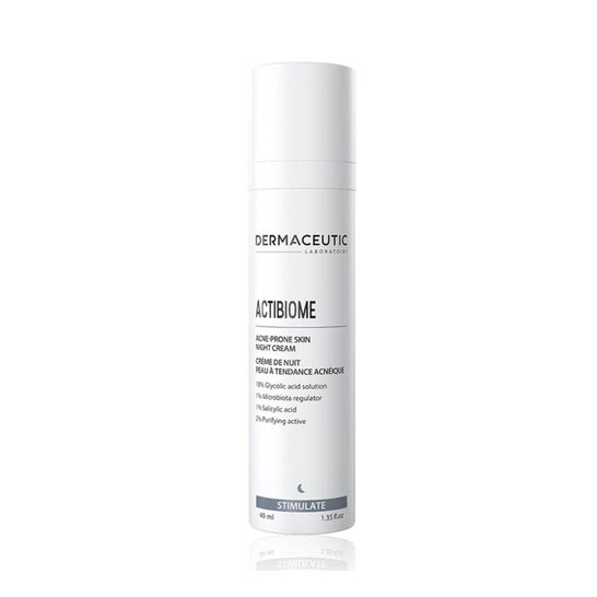 Creme Dermacêutico Actibiome Night Cream para peles com tendência acne 40ml
