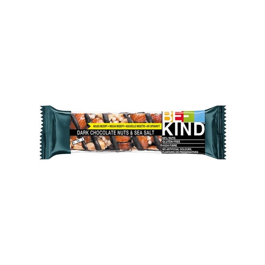 Be-Kind Chocolate Preto Nozes & Sal 40g