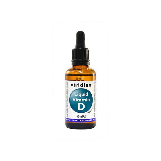 Viridian Vitamina D3 Líquida Vegana 2000iu 50ml