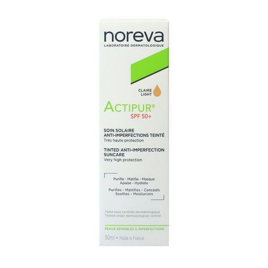 Noreva Actipur Spf50+Crema Solar Anti-Imperfecciones 40ml