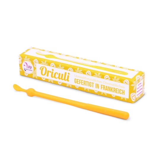 Lamazuna Oriculi Reusable Cane Oriculi Yellow Bioplástico