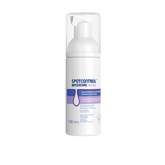 Benzacare Spotcontrol Espuma de Limpeza Facial Purificante 130ml