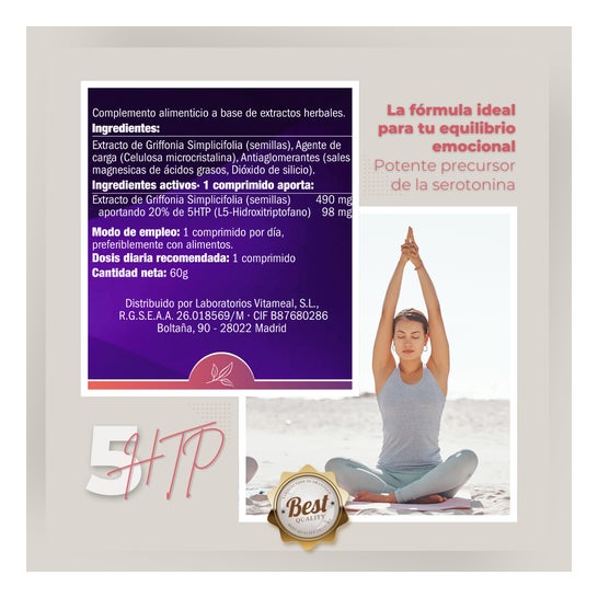 Naturbite 5-Htp 100mg 60caps