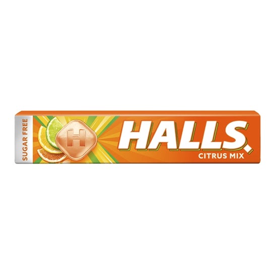 Halls Balas Cítricas Mix Sem Açúcar 32g