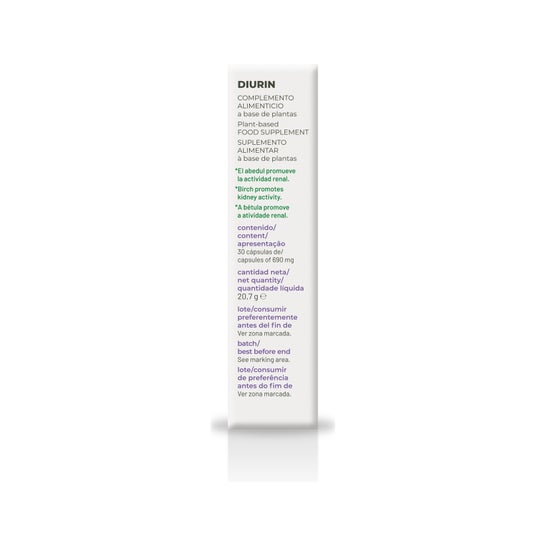 Diurin Xxl 30 Cap Soria Natural