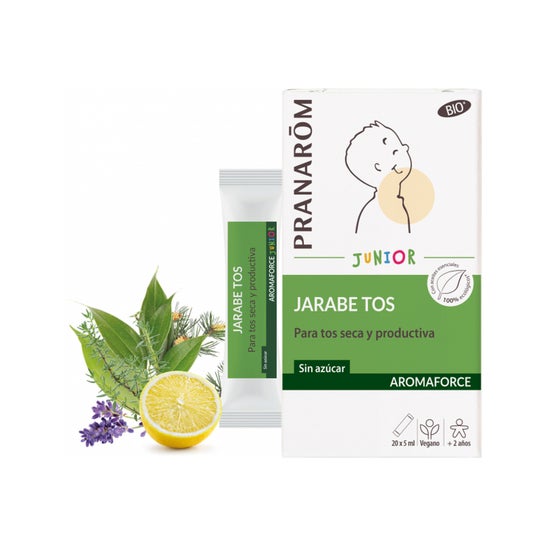 Pranarôm Aromaforce Xarope de Tosse Junior 20x5ml