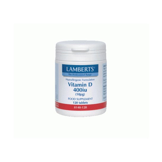 Lamberts Vit D3 400 Iu 120 Comp