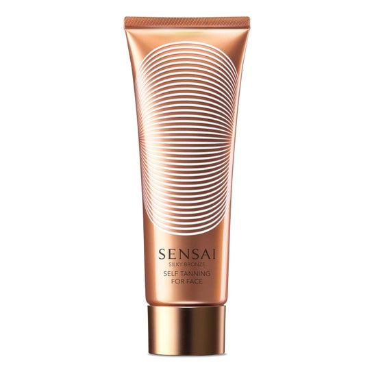 Autobronzeamento de bronze de seda de Kanebo para a cara 50ml